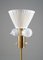 Swedish Brass and Wood Floor Lamp attributed to Boréns, 1960s 4