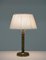 Swedish Modern Table Lamp in Brass attributed to Liberty, 1946 12