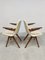 Mid-Century Dutch Dining Chairs J. van Os Culemborg, 1950s, Set of 5, Image 6