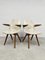 Mid-Century Dutch Dining Chairs J. van Os Culemborg, 1950s, Set of 5 4