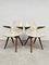 Mid-Century Dutch Dining Chairs J. van Os Culemborg, 1950s, Set of 5, Image 4