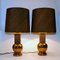 Italian Ceramic and Copper Table Lamps by Bergboms for Bitossi, 1960s, Set of 2, Image 3