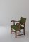 Danish Modern Armchair in Oak by Cabinetmaker S. Thrane, Denmark, 1940s 5