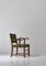 Danish Modern Armchair in Oak by Cabinetmaker S. Thrane, Denmark, 1940s, Image 4