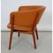 ND83 Lounge Chair in Teak and Cognac Aniline Leather by Nanna Ditzel, 1970s, Image 9