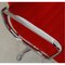 Silla EA-108 de tela Hopsak roja de Charles Eames para Vitra, década de 2000, Imagen 9