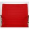 Silla EA-108 de tela Hopsak roja de Charles Eames para Vitra, década de 2000, Imagen 5