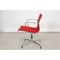EA-108 Chair in Red Hopsak Fabric by Charles Eames for Vitra, 2000s 4