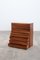 Walnut Secretary Chest of Drawers by Tobia & Afra Scarpa for Molteni, Italy, 1970s 3