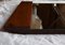 Vintage German Wall Mirror with Teak Holder from Ed Furniture, 1970s 5