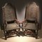 Louis XIII / Louis XIV Transition Style Armchairs, Set of 2 1