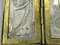 19th Century Silver Triptych Travelling Icon of St Alexandra and St Peter 7