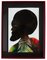Chris Ofili, Afromuse Woman / Afromuse Men, 2014, Sérigraphie sur Tissu en Coton, Encadrée 2