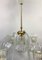 Lámpara de araña colgante de cristal de Murano de Seguso, años 50, Imagen 4
