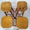 Brutalistic Bar Stools, 1970s, Set of 4, Image 14