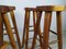 Brutalistic Bar Stools, 1970s, Set of 4 15