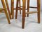 Brutalistic Bar Stools, 1970s, Set of 4, Image 11