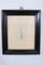 Gentleman with Hat, Early 20th Century, Pencil Drawing, Framed 5