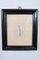 Gentleman with Hat, Early 20th Century, Pencil Drawing, Framed, Image 5