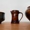 Jarrón, jarra, cuencos y candelero alemán Mid-Century de cerámica de Till Sudeck, años 60. Juego de 5, Imagen 24