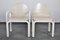 Orsay Dining Set in Leather by Gae Aulenti for Knoll, 1970s, Set of 7 5