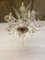 Large Venetian Murano Art Glass Barrochi Chandelier from Barovier & Toso, 1940s, Image 5