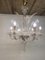 Large Venetian Murano Art Glass Barrochi Chandelier from Barovier & Toso, 1940s 10