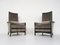 Model 63970 Lounge Chairs by Umberto Asnago for Giorgetti Peggy, Italy, 1990s, Set of 2 2