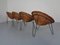 Mid-Century German Bamboo Chairs, 1950s, Set of 4 5