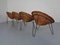 Mid-Century German Bamboo Chairs, 1950s, Set of 4, Image 5