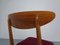 Mid-Century Walnut Dining Chairs, 1960s, Set of 4 11