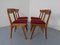 Mid-Century Walnut Dining Chairs, 1960s, Set of 4 10