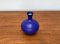 Minimalistische Mid-Century Vase in Blau 12