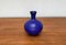 Minimalistische Mid-Century Vase in Blau 3