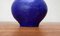 Mid-Century Blue Minimalist Vase, Image 6