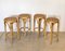 Hocker aus Buche, 1970er, 4er Set 8