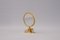 Espejo de mesa bañado en oro de Hermès Paris, Imagen 4
