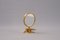 Specchio da tavolo placcato in oro di Hermès Paris, Immagine 5