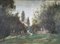 Villa, década de 1890, óleo sobre lienzo, Imagen 1