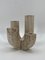 Brutalist Candleholder in Travertine by Fratelli Mannelli, 1970s, Image 1