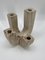 Brutalist Candleholder in Travertine by Fratelli Mannelli, 1970s 2