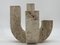 Brutalist Candleholder in Travertine by Fratelli Mannelli, 1970s 3