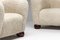 Finnish Sheepskin Wing Chairs by Marta Blomstedt, 1930s, Set of 2 7