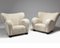 Finnish Sheepskin Wing Chairs by Marta Blomstedt, 1930s, Set of 2 1