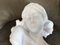 Art Nouveau Style Alabaster Bust or Head of a Woman, 1900s, Image 9
