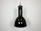 Vintage Industrial Bauhaus Black Enamel Pendant Lamps from Elektrosvit, 1960s, Set of 4 4