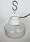 Vintage White Porcelain Pendant Light, 1970s, Image 7