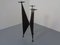 Brutalist German Iron Candleholder, 1960s, Image 5