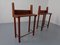 Tables de Chevet en Teck, Danemark, 1960s, Set de 2 3