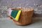 Vintage Wicker Basket, 1970s, Image 3